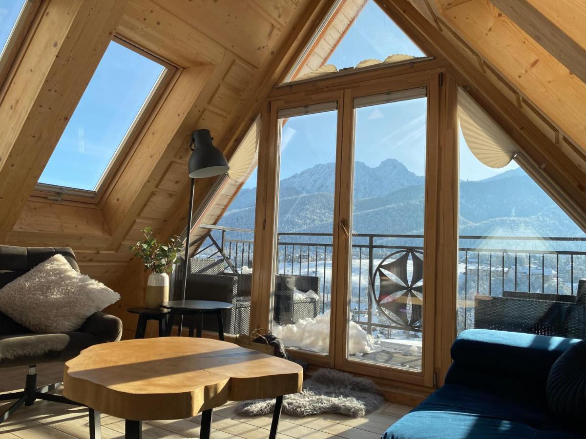 Giewont View Apartament -Top Floor Z Widokiem Na Giewont Косцелиско Экстерьер фото